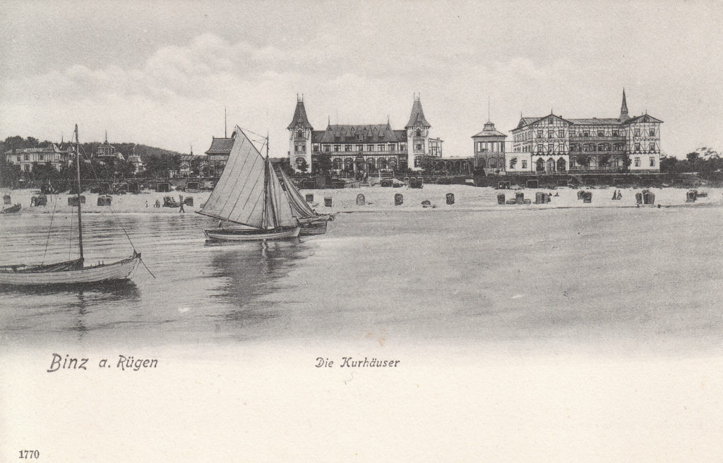 Panorama mit erstem Kurhaus um 1904 | Pressefotos Binz: Sammlung KV Binz