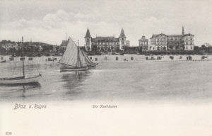 Panorama mit erstem Kurhaus um 1904 | Pressefotos Binz: Sammlung KV Binz